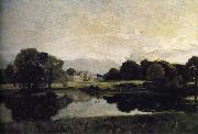 View of Malvern Hall,Warwickshire John Constable